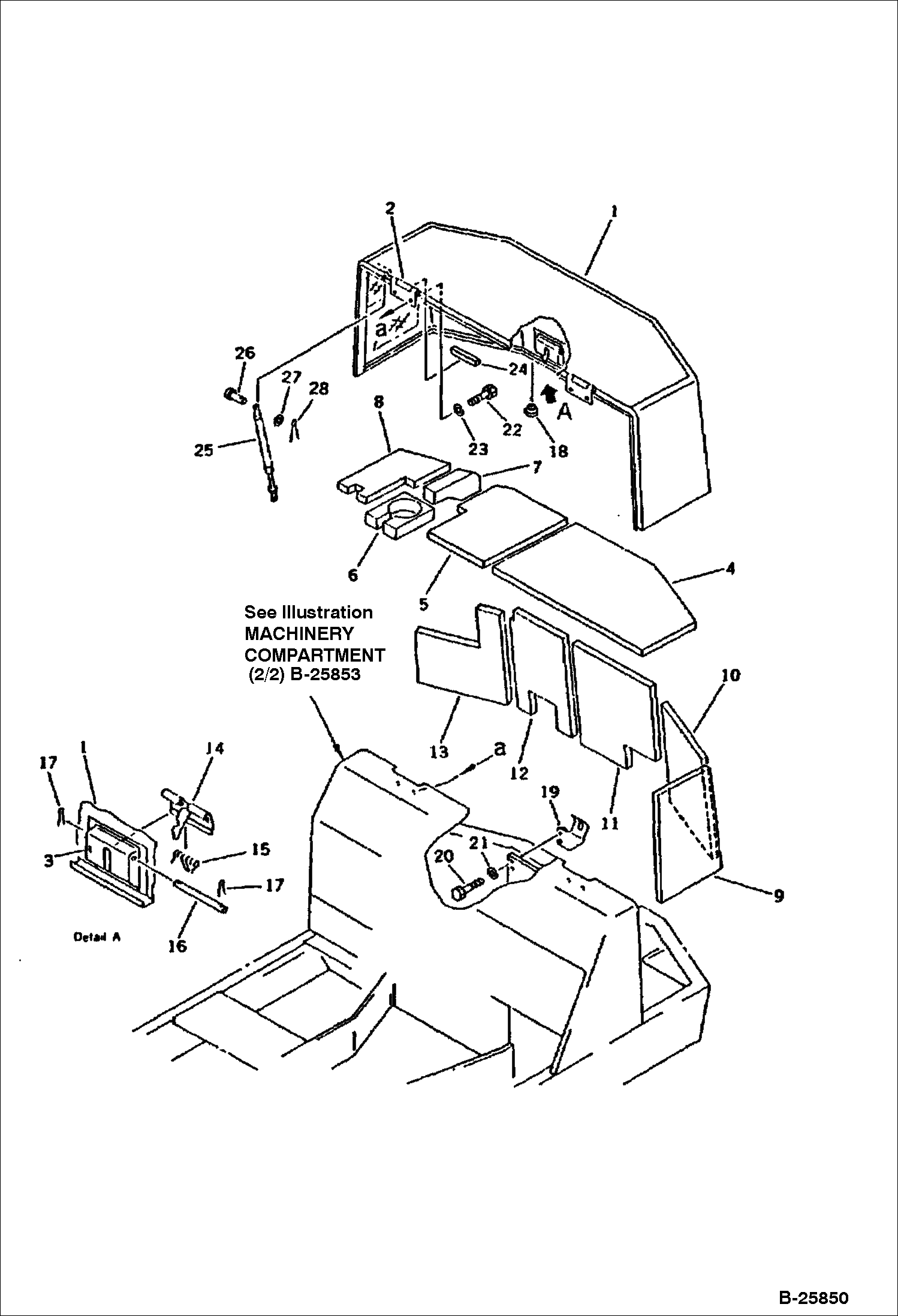 Схема 2) KOMATSU СЕРИЙНЫЙ НОМЕР 10001-11899