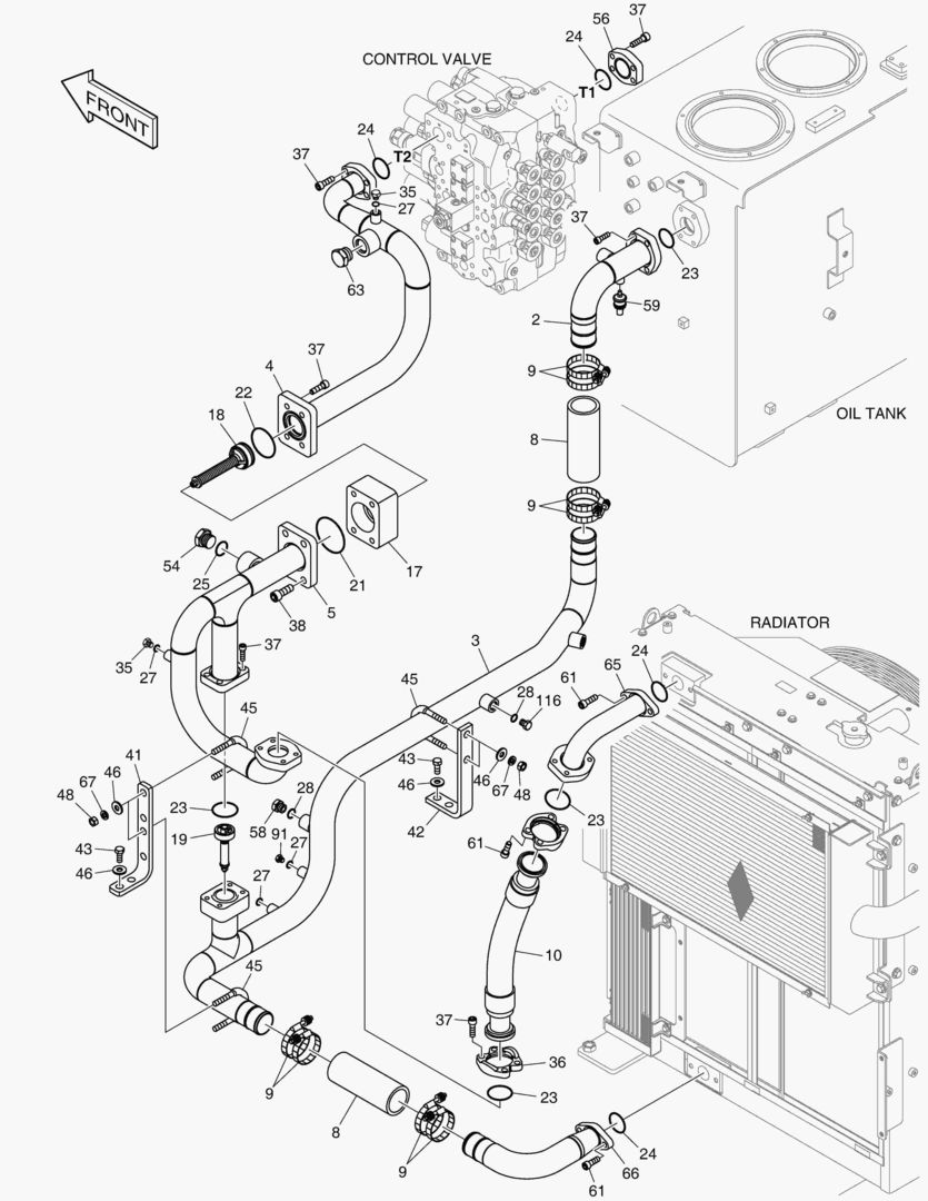 1231 OIL COOLER PIPING(2) [5125~]