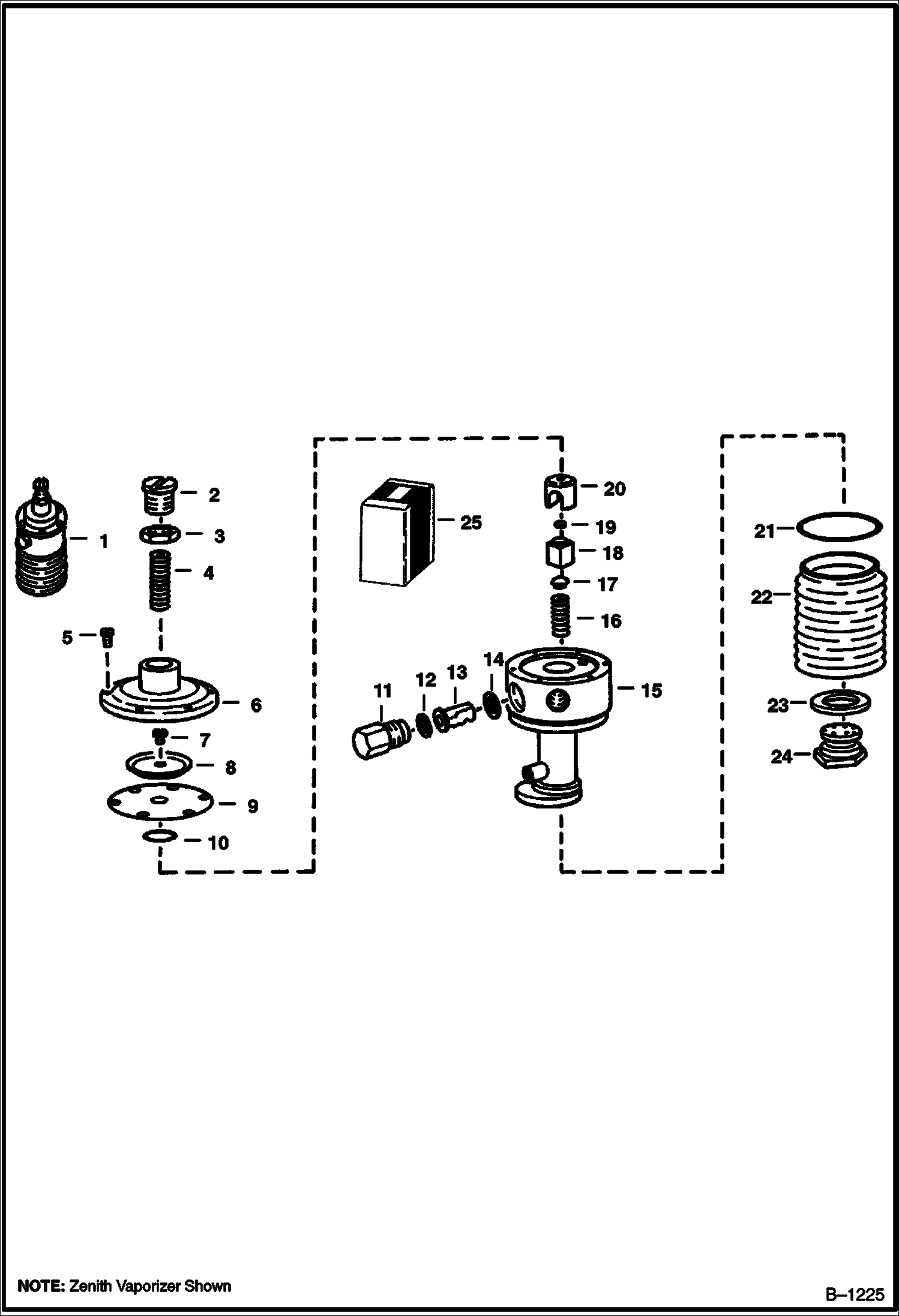 ИСПАРИТЕЛЬ СЖИЖЕННОГО УГЛЕВОДОРОДНОГО ГАЗА (СУГ) (ZENITH A 963 B-1 ИЛИ GARRETSON 083)