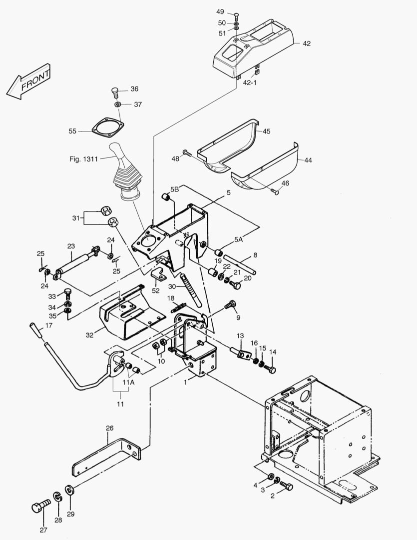 1121 CONTROL UNIT-R.H [321~655]