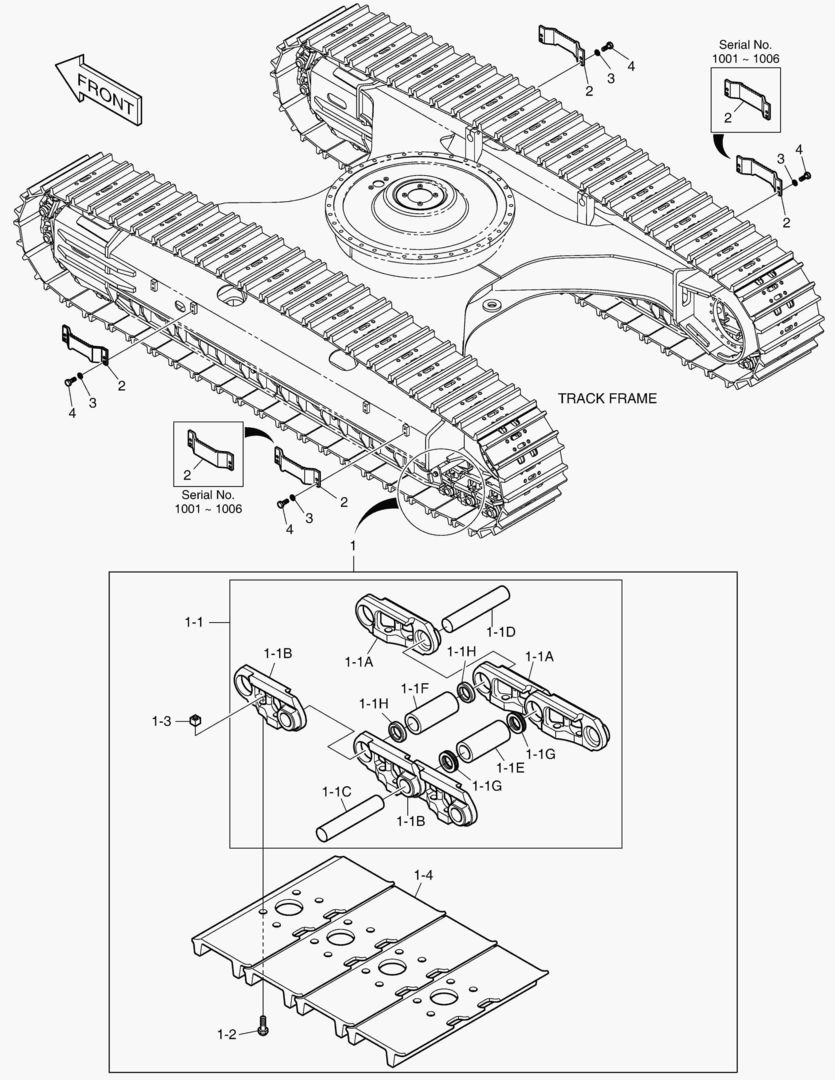 БАШМАК ГУСЕНИЦЫ-600G(ДВОЙНОЙ ГРУНТОЗАЦЕП)
