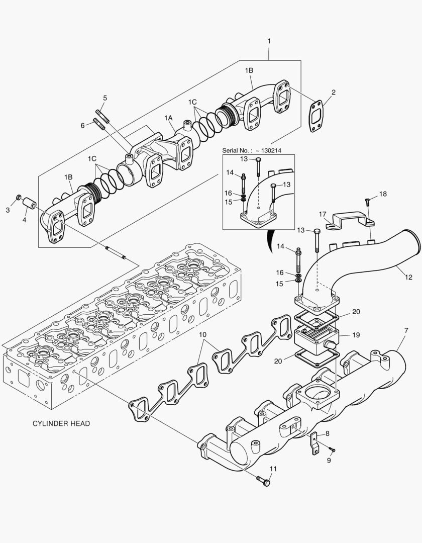 026 INTAKE & EXHAUST MANIFOLD