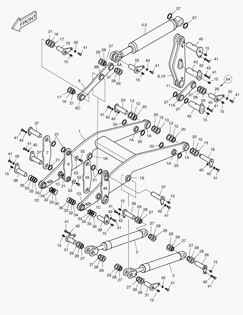 РУКОЯТЬ ПОГРУЗЧИКА