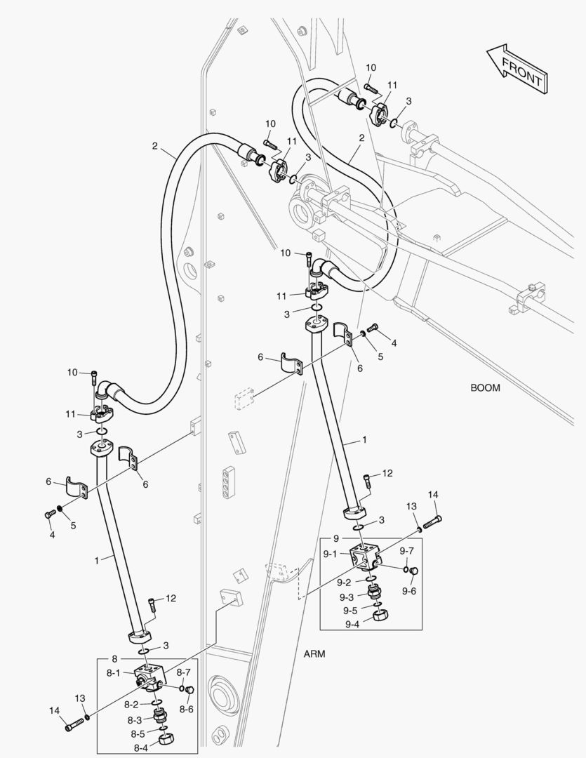 Спецтехника 6930 ARM PIPING - ARM 3.5m(ONE & TWO WAY) - главное фото