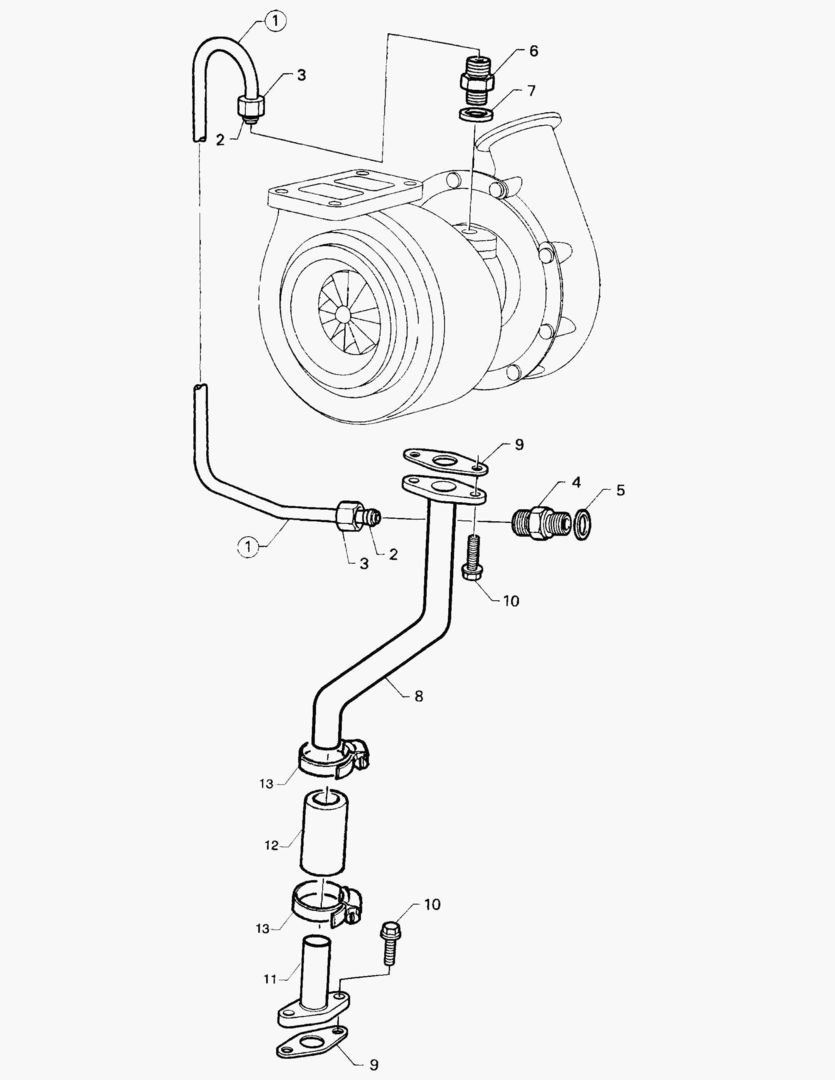 Спецтехника G010-33 LUBRICATION; TURBOCHARGER