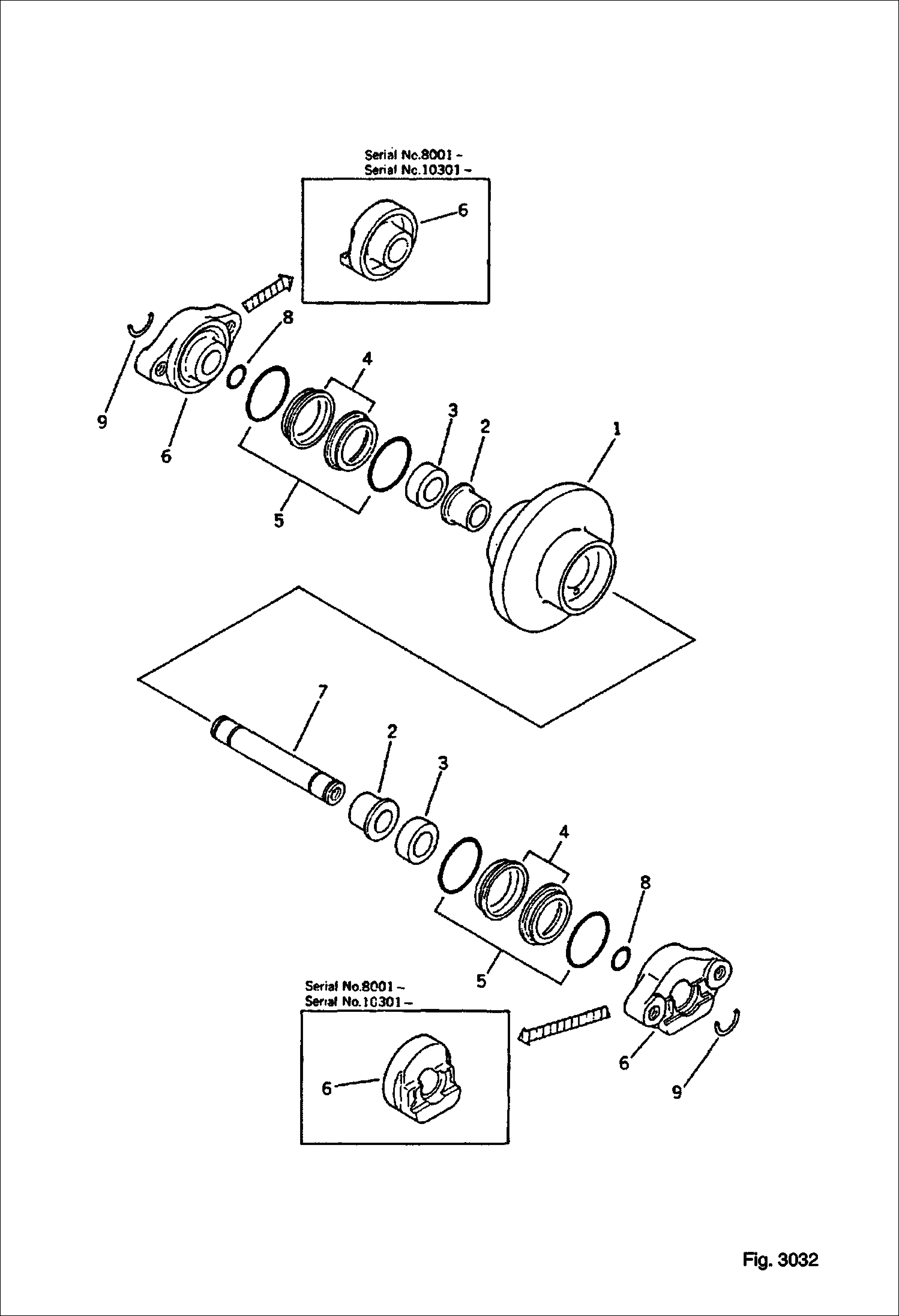 ЗАЩИТА РОЛИКОВ ГУСЕНИЦЫ (ДЛЯ РЕЗИНОВОГО БАШМАКА) (ОПЦИЯ)
