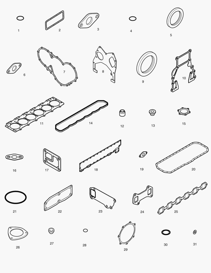 300 OVER HAUL GASKET KIT-ALL [2012~]