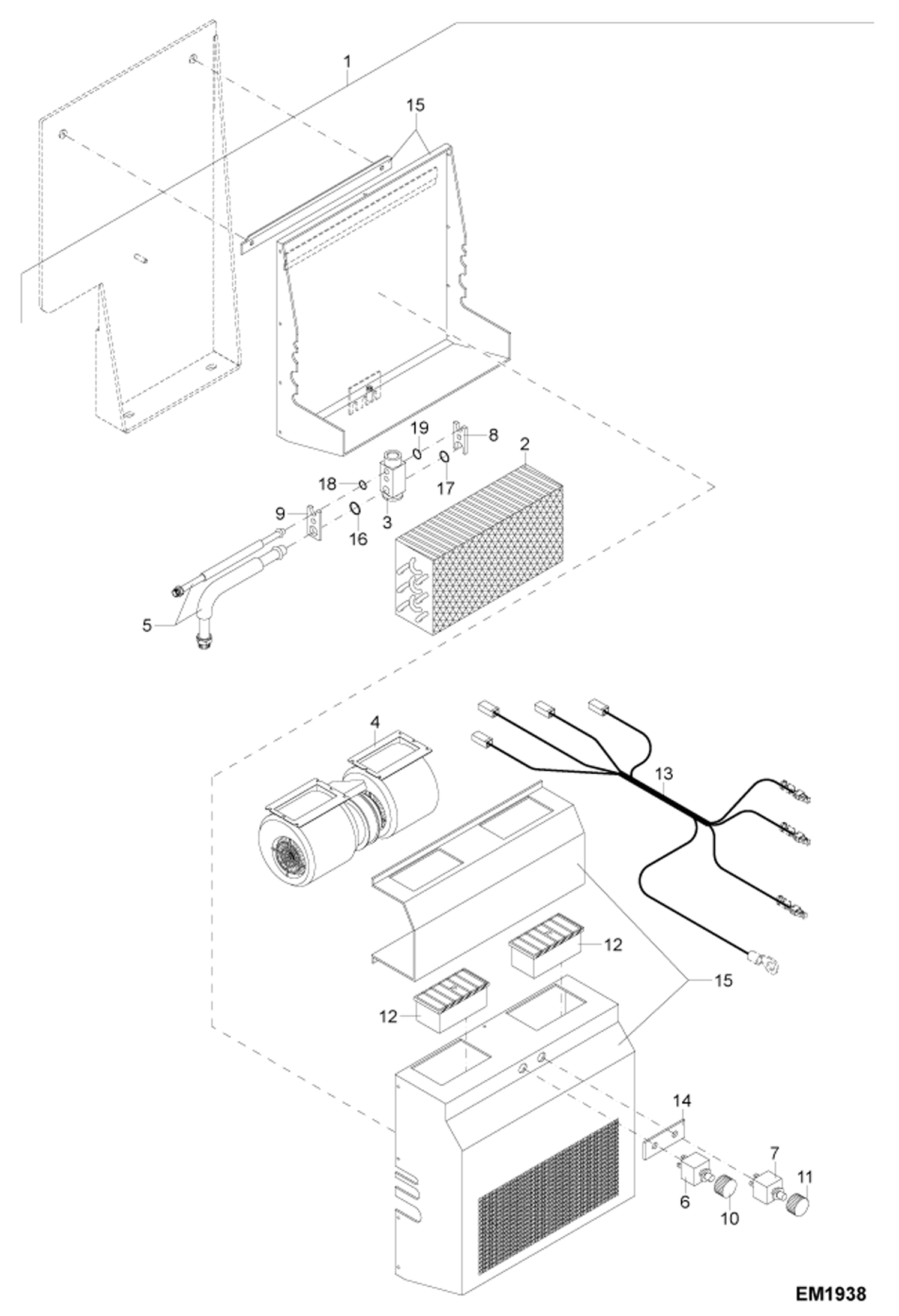 Схема ИСПАРИТЕЛЬНАЯ УСТАНОВКА (G55S)