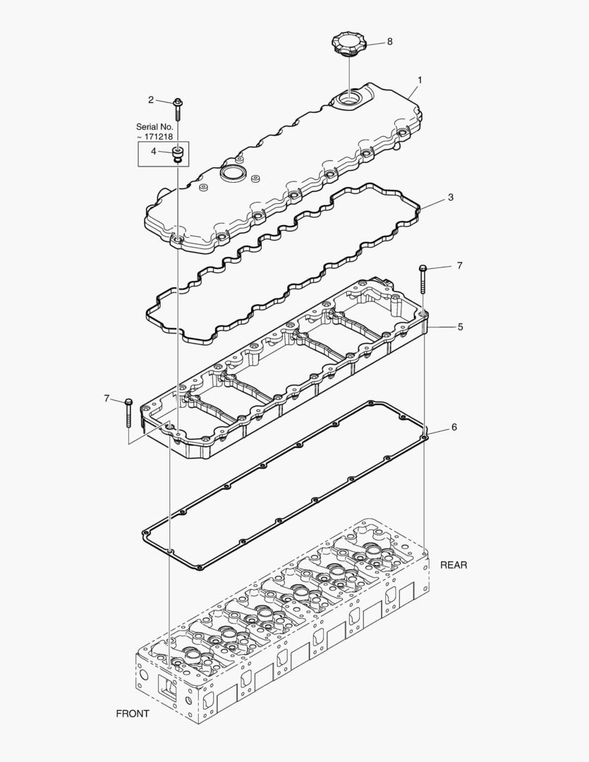 КРЫШКА ГОЛОВКИ ЦИЛИНДРА