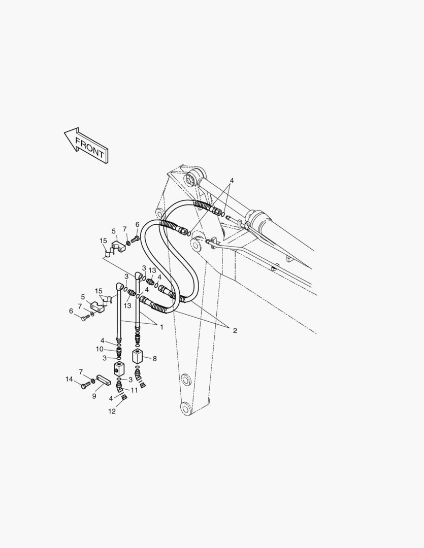 Спецтехника 6820 ARM PIPING-ARM 3.5m(ONE & TWO WAY) - главное фото