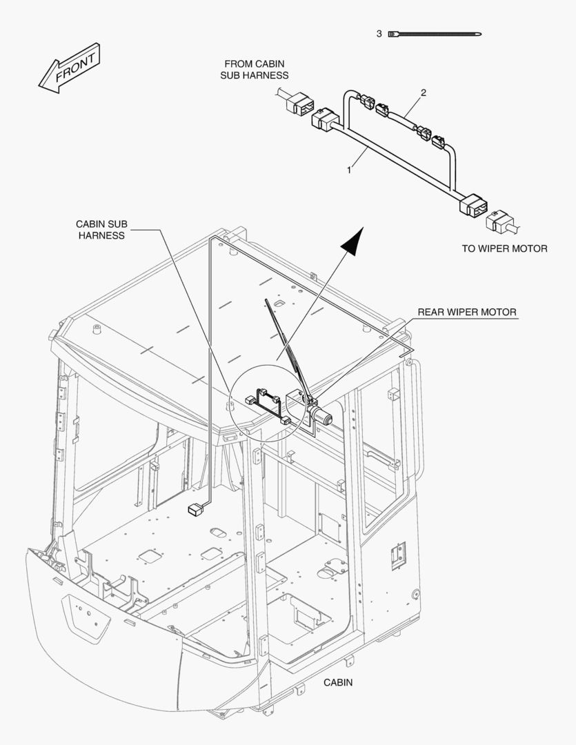 Схема ФИЛЬТР ШУМА- МОТОР СТЕКЛООЧИСТИТЕЛЯ
