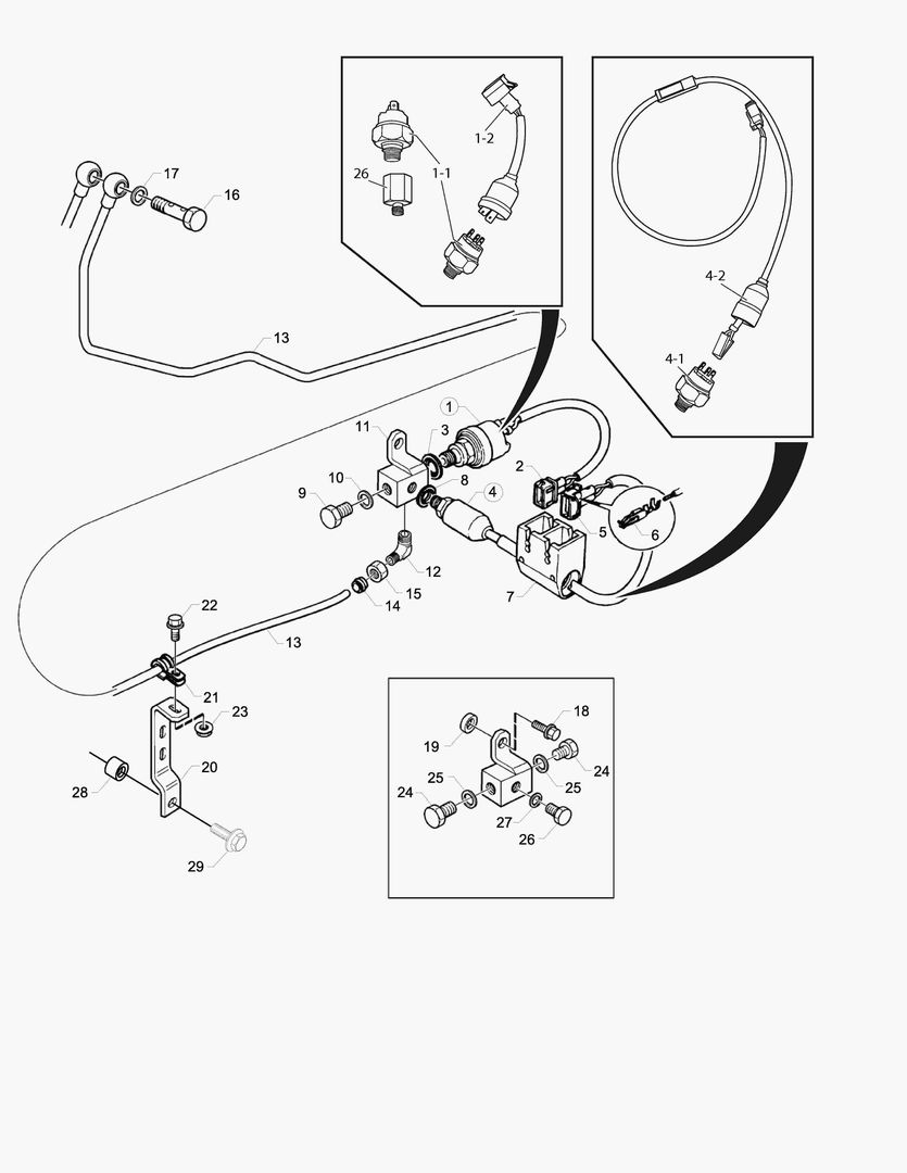 G010-34 OIL PRESSURE SENSOR; OIL PRESSURE MONITOR