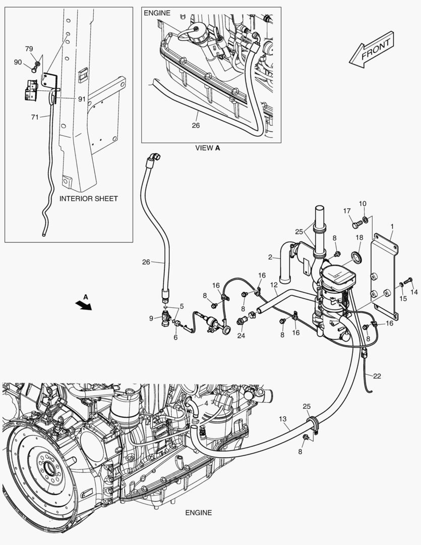 МОНТАЖ ДИЗЕЛЬНОГО НАГРЕВАТЕЛЯ