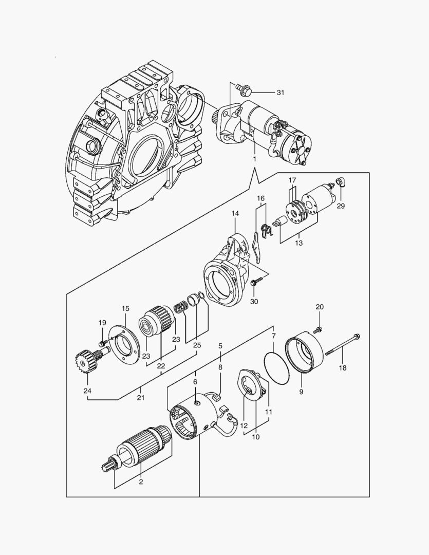 СТАРТЕРНЫЙ МОТОР