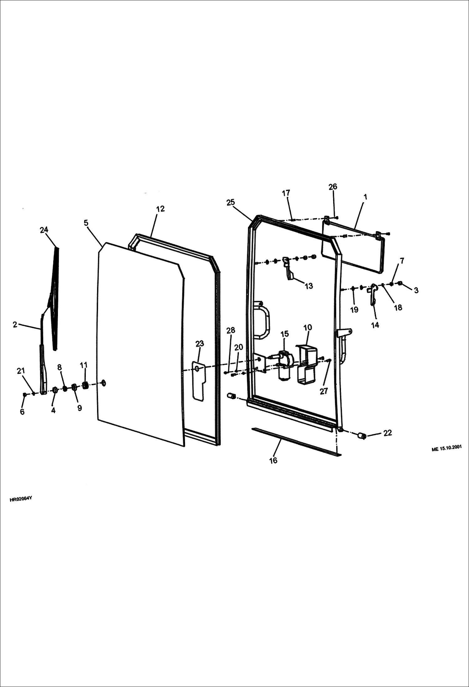 КАБИНА ОПЕРАТОРА С УПЛОТНЕНИЕМ - ВСТАВКА ПОДШИПНИКА