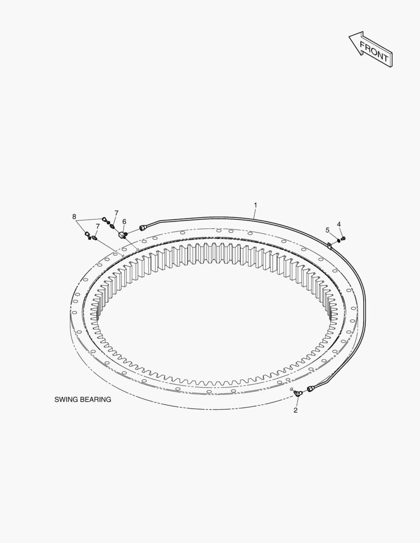 ТРУБОПРОВОД СМАЗОЧНОЙ СИСТЕМЫ