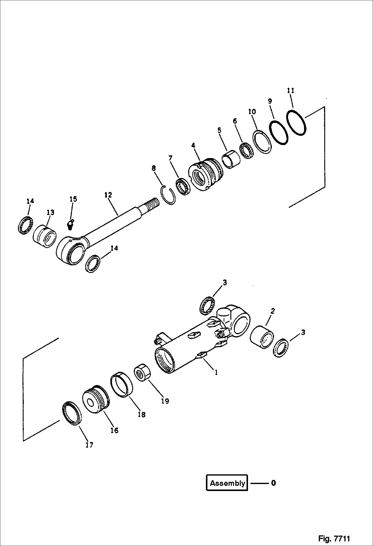 ЦИЛИНДР ОТВАЛА