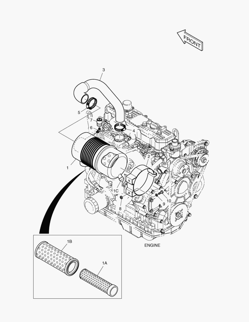 2110 AIR CLEANER