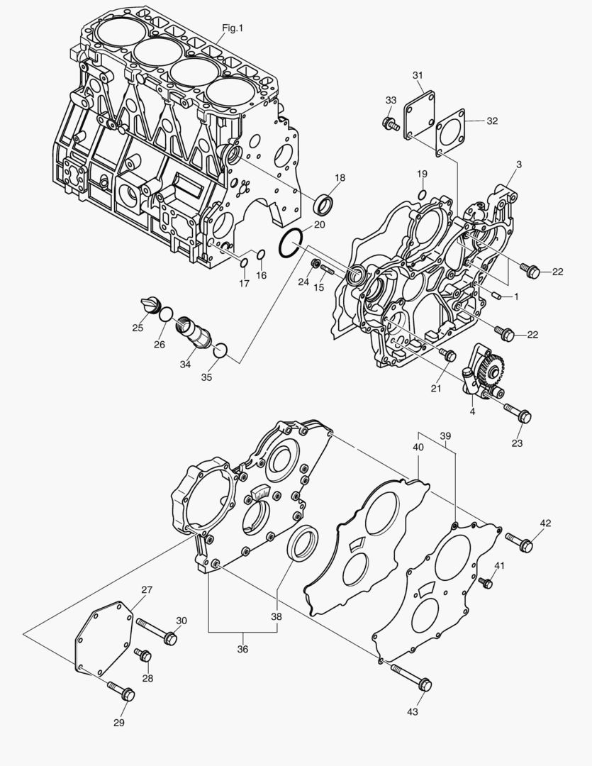 Схема 002 GEAR HOUSING