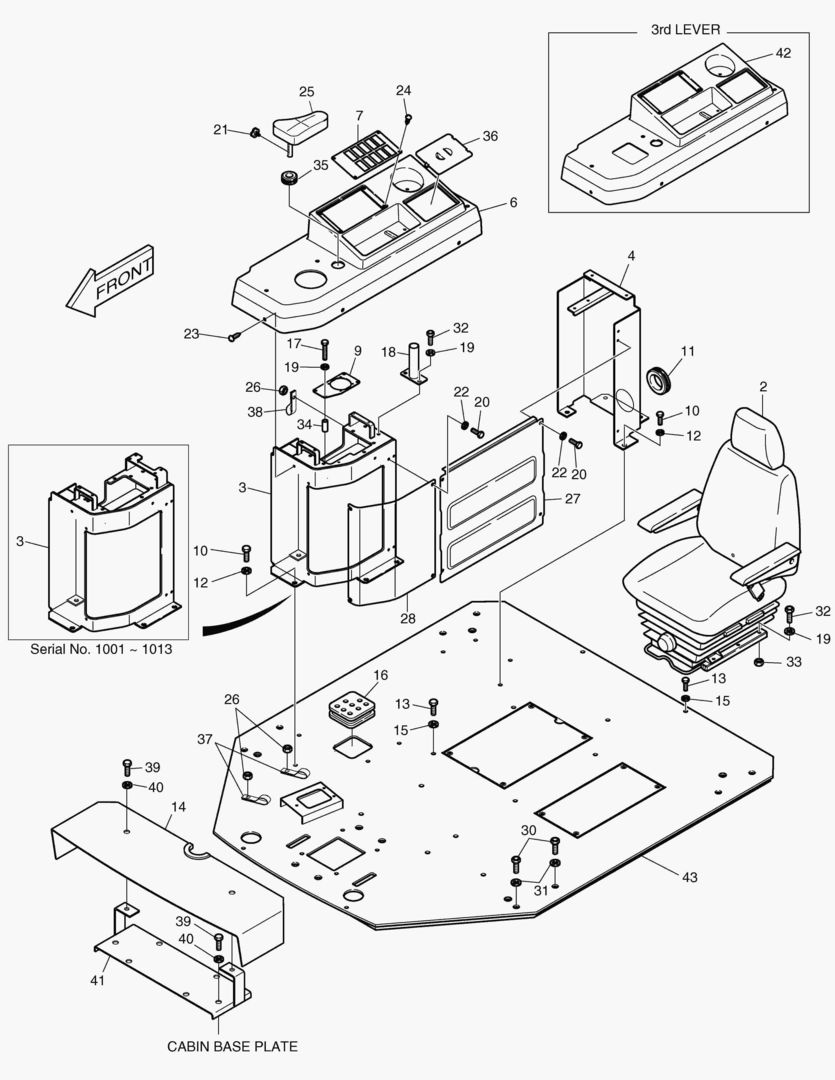 ПУЛЬТ УПРАВЛЕНИЯ В СБОРЕ-ОТКРЫТАЯ КАБИНА