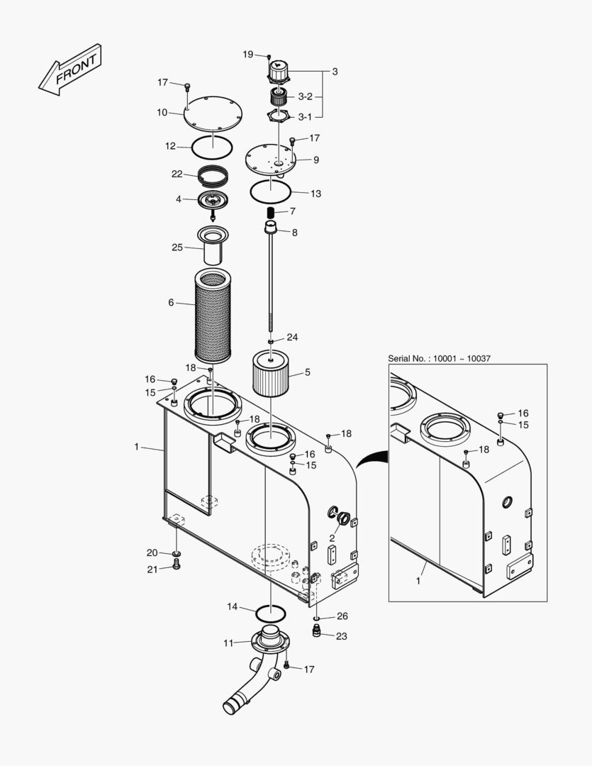 РЕЗЕРВУАР ДЛЯ МАСЛА