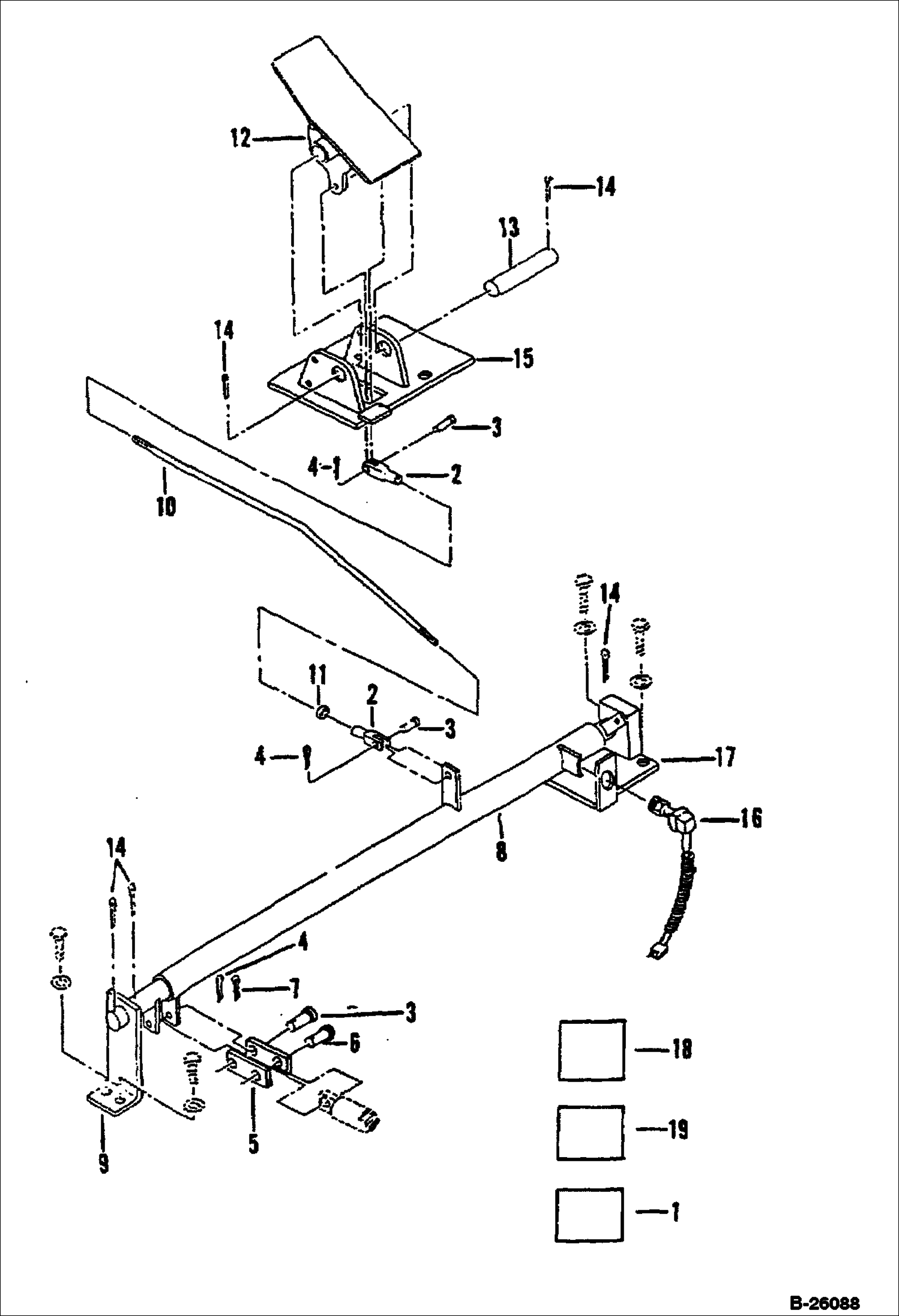 ГИДРОМОЛОТ (ПЕДАЛЬ УПРАВЛЕНИЯ)