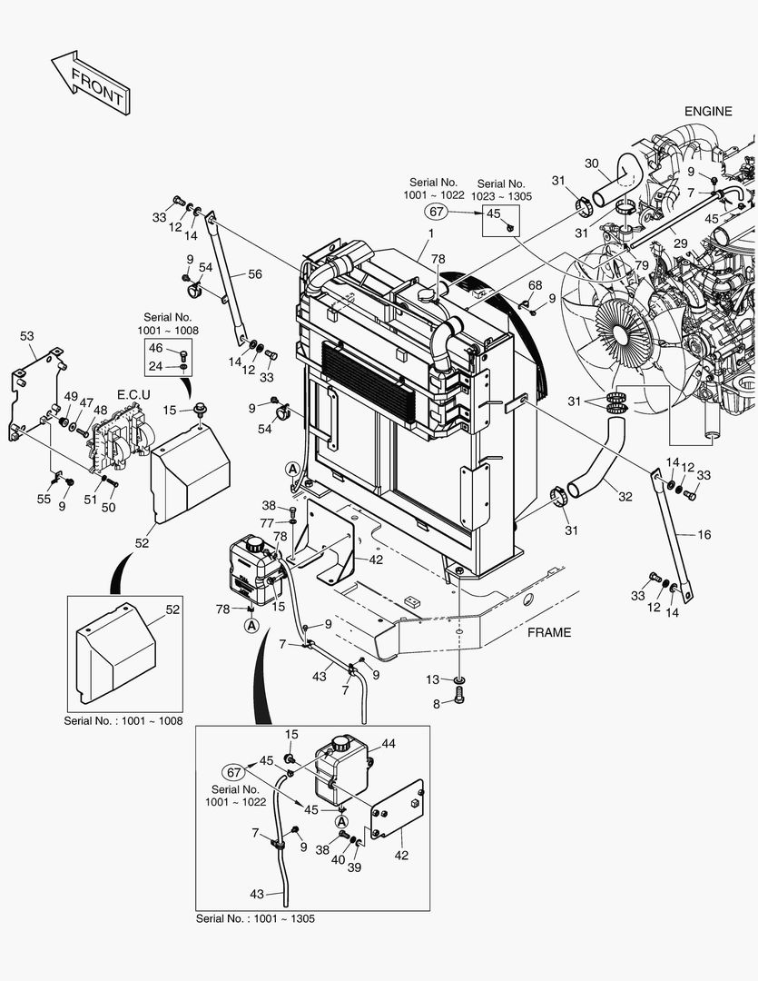 ОПОРТНЫЙ УЗЕЛ РАДИАТОРА