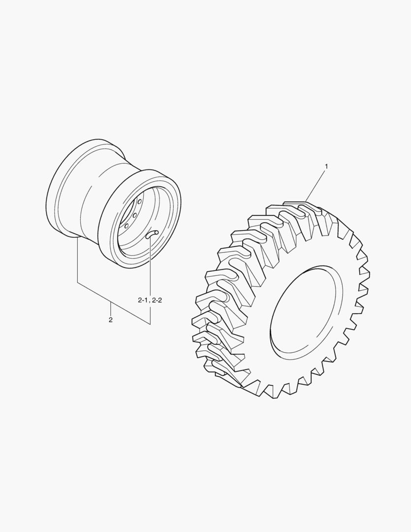 Схема КОЛЕСА В СБОРЕ - 26.5XR25XL3