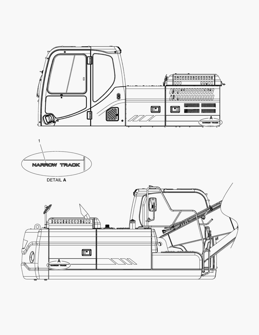 ПРЕДУПРЕЖДАЮЩАЯ ТАБЛИЧКА - УЗКИЙ