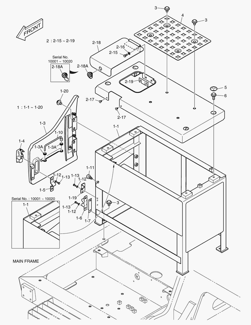 1710 UREA TANK COVER