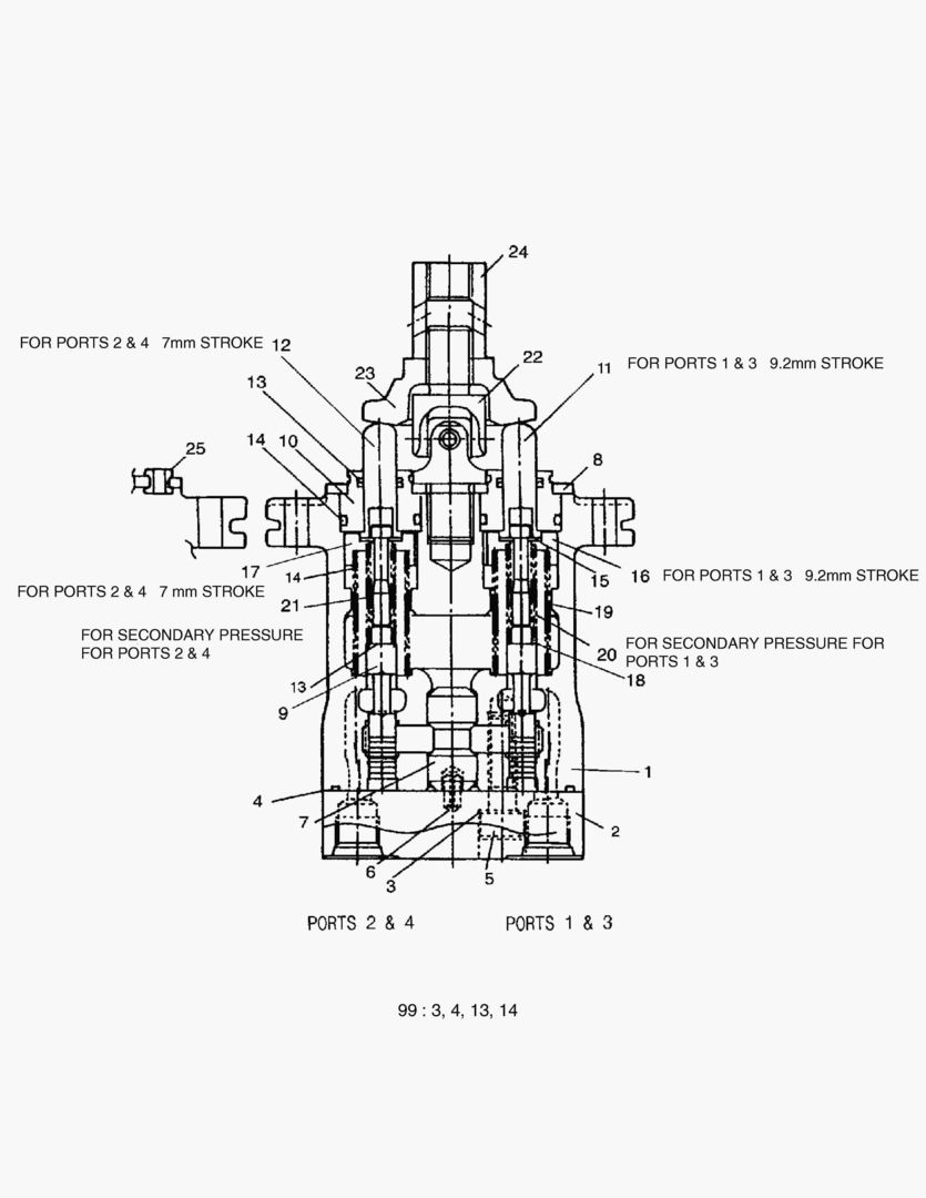 2170 JOYSTICK VALVE ASS`Y [1~408]