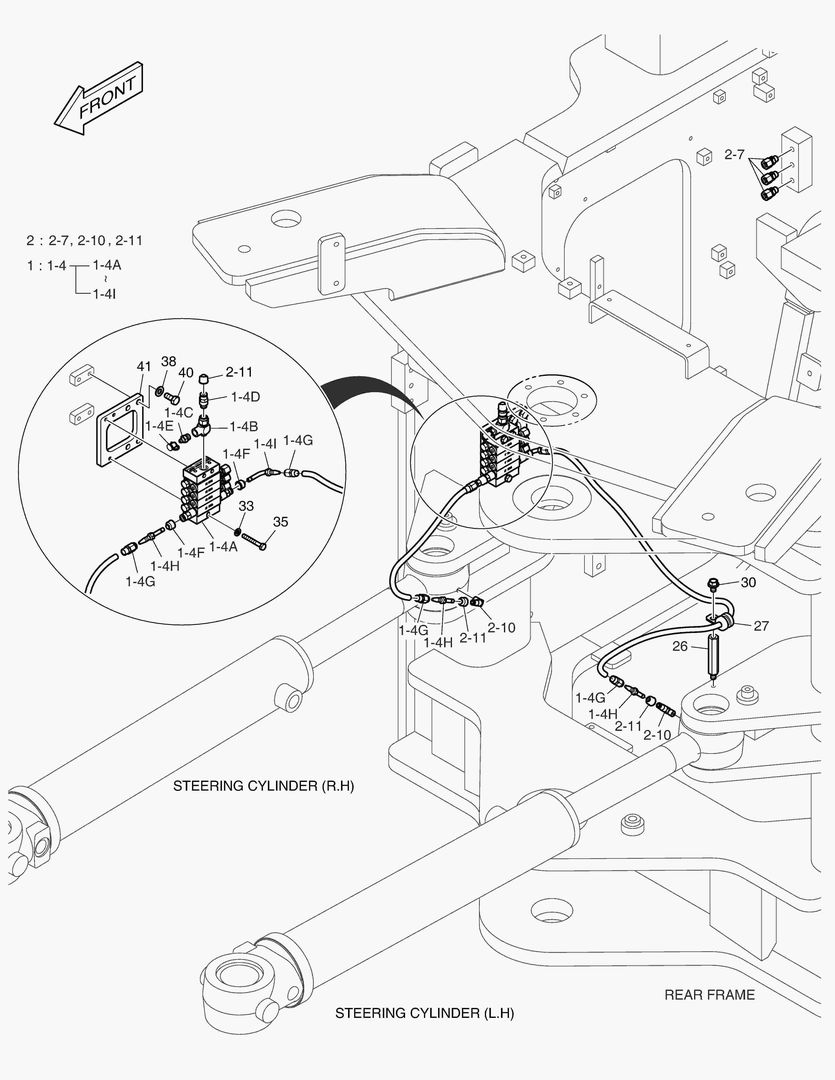 СМАЗКА - ПИТАТЕЛЬ(ЗАДНЯЯ РАМА)