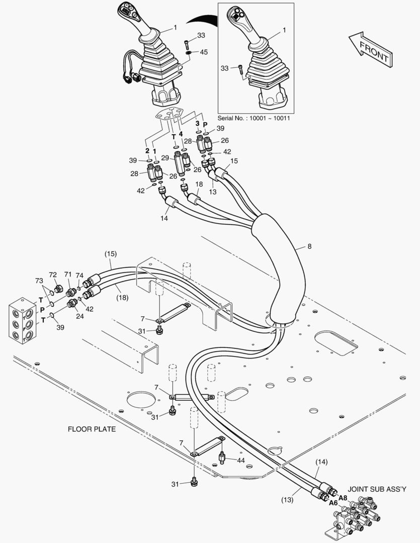 ТРУБОПРОВОД СЕРВОУПРАВЛЕНИЯ(7)