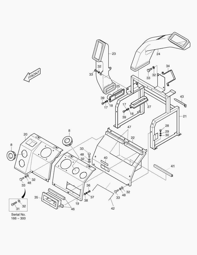1614 AIR FLOW ASS`Y(2) [166~]