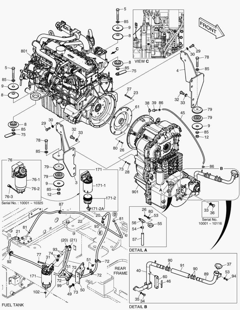 МОНТАЖ ДВИГАТЕЛЯ(2)