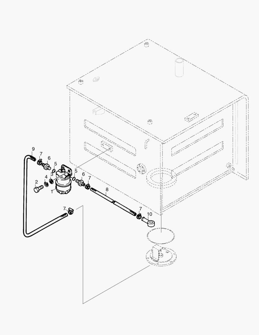 5350 SEDIMENTOR ASS`Y [5275~]