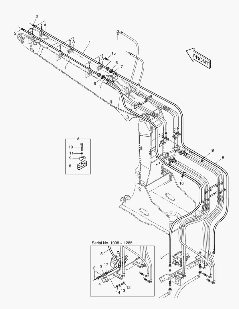 Схема 6690 FRONT PIPING-PERO-ARTI.BOOM [1098~]