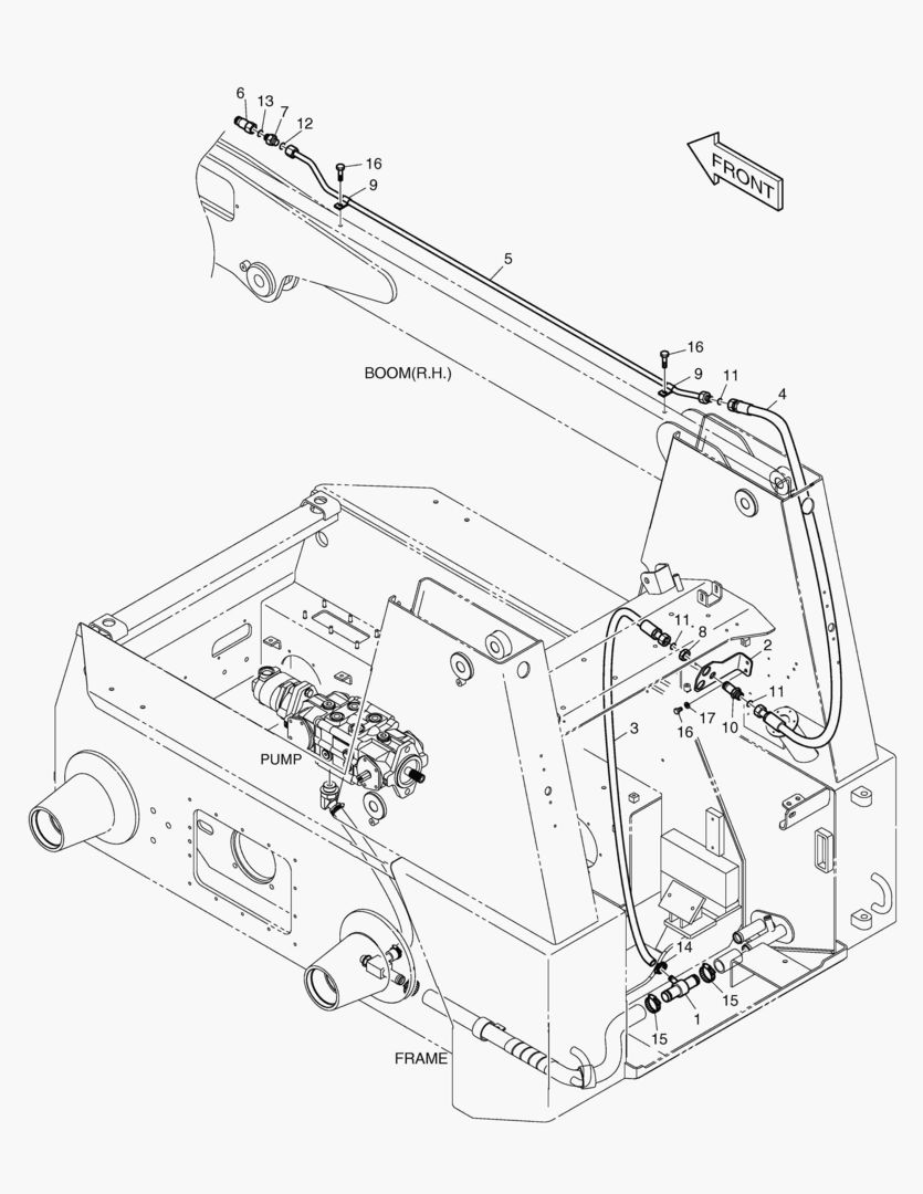 Спецтехника СОЕДИНИТЕЛЬНЫЙ ВОЗВРАТНЫЙ ТРУБОПРОВОД от Globus Machinery