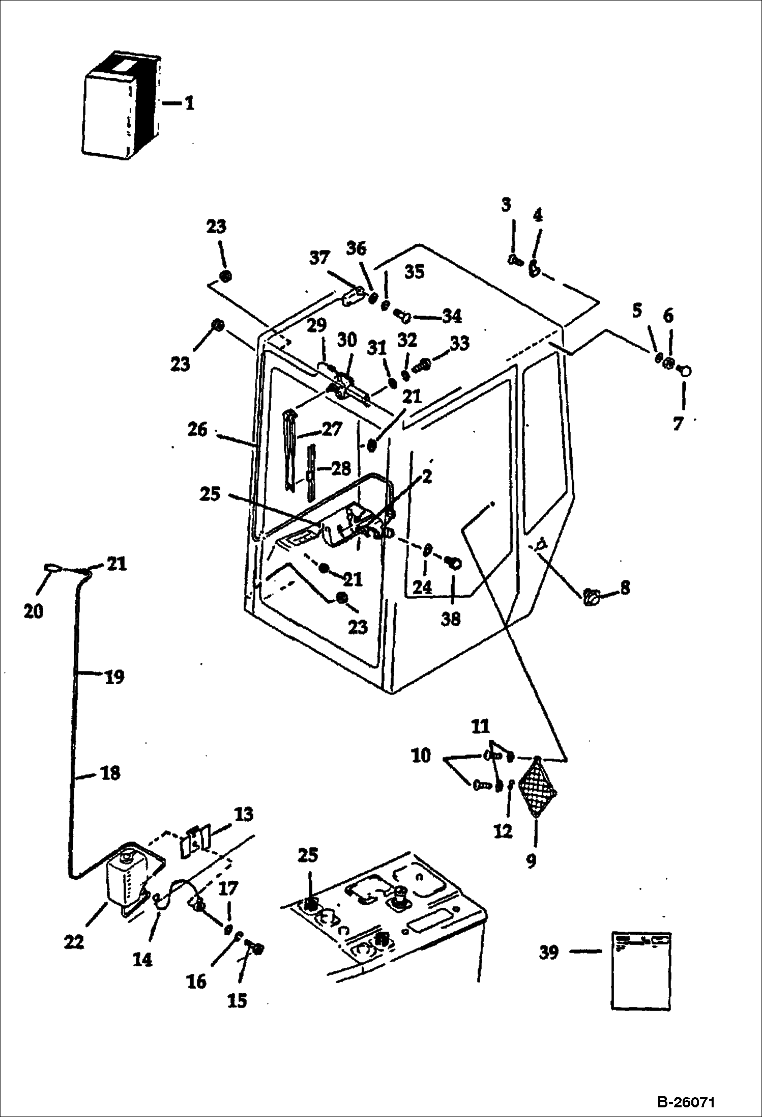 КОРПУС КАБИНЫ
