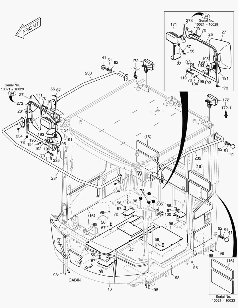 1410 CABIN(2) - BODY