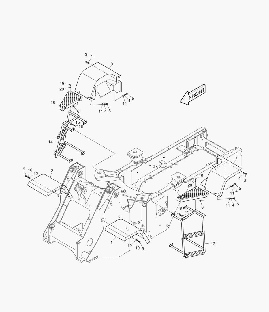 1350 FENDER & LADDER