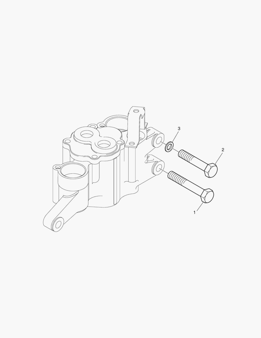 084 OIL PUMP MOUNTING