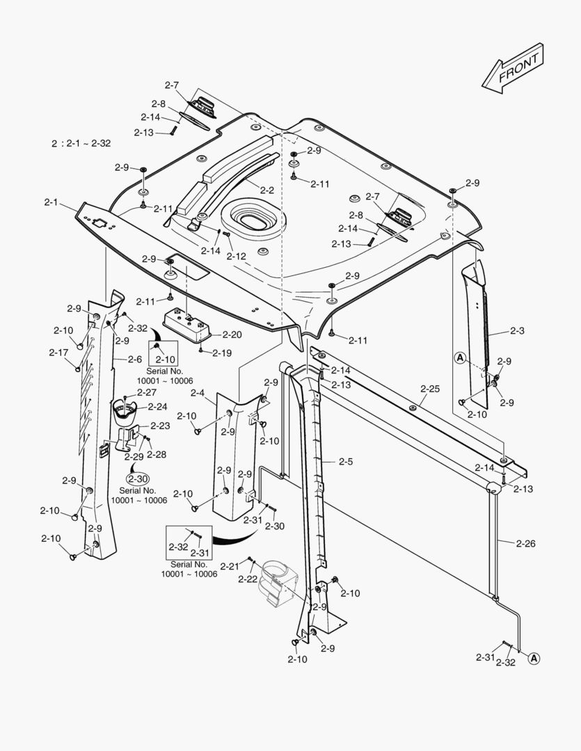 КАБИНА(3) - ВНУТРЕННИЕ ЛИСТЫ