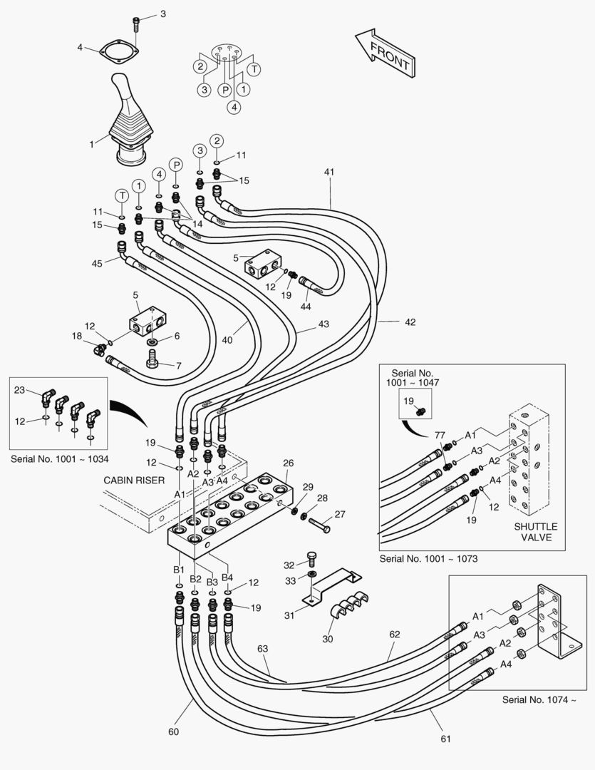ТРУБОПРОВОД СЕРВОУПРАВЛЕНИЯ(1)-СОЕДИНЕНИЕ