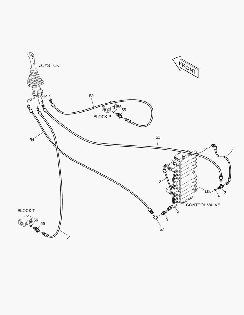 Спецтехника 6160 PILOT PIPING -NON DOZER
