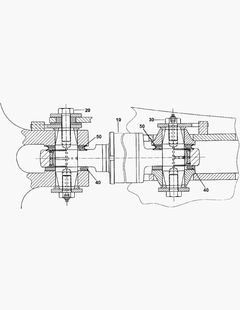 G400-4 STEERING CYLINDER MOUNTING