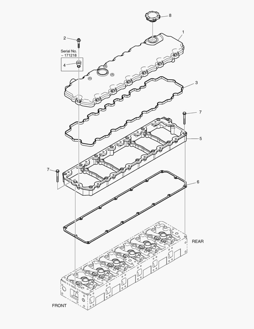 КРЫШКА ГОЛОВКИ ЦИЛИНДРА