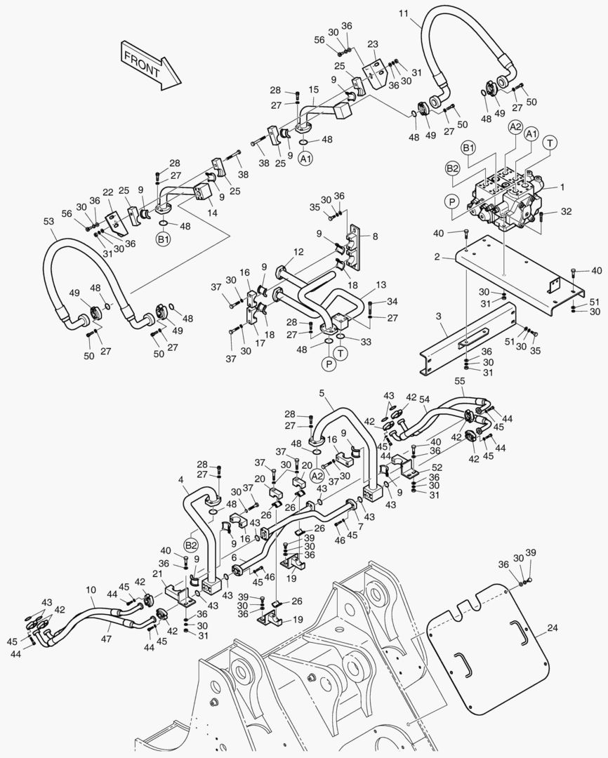 РЕКУЛИРУЮЩИЙ КЛАПАН ТРУБОПРОВОДА - 2 КАТУШКИ