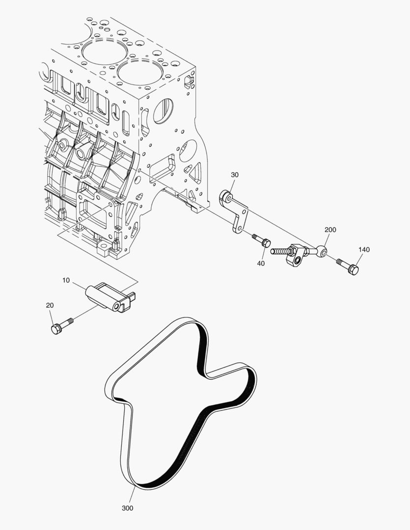 026 ALTERNATOR & ALTERNATOR MOUNTING