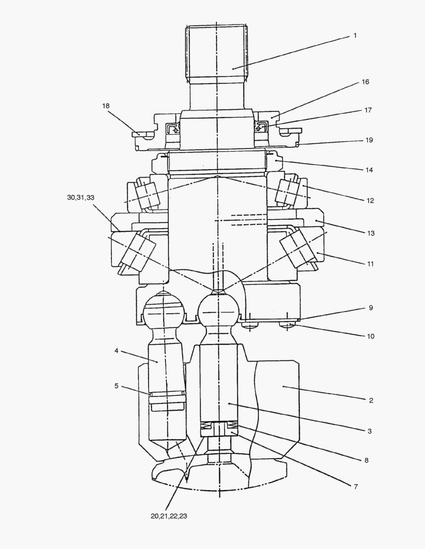 Спецтехника 4200 ROTARY GROUP-TRAVEL MOTOR [1001~3750] - главное фото